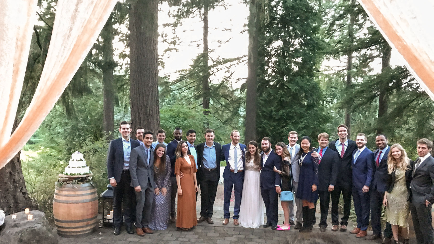 Hoyt Arboretum Stevens Pavilion Wedding