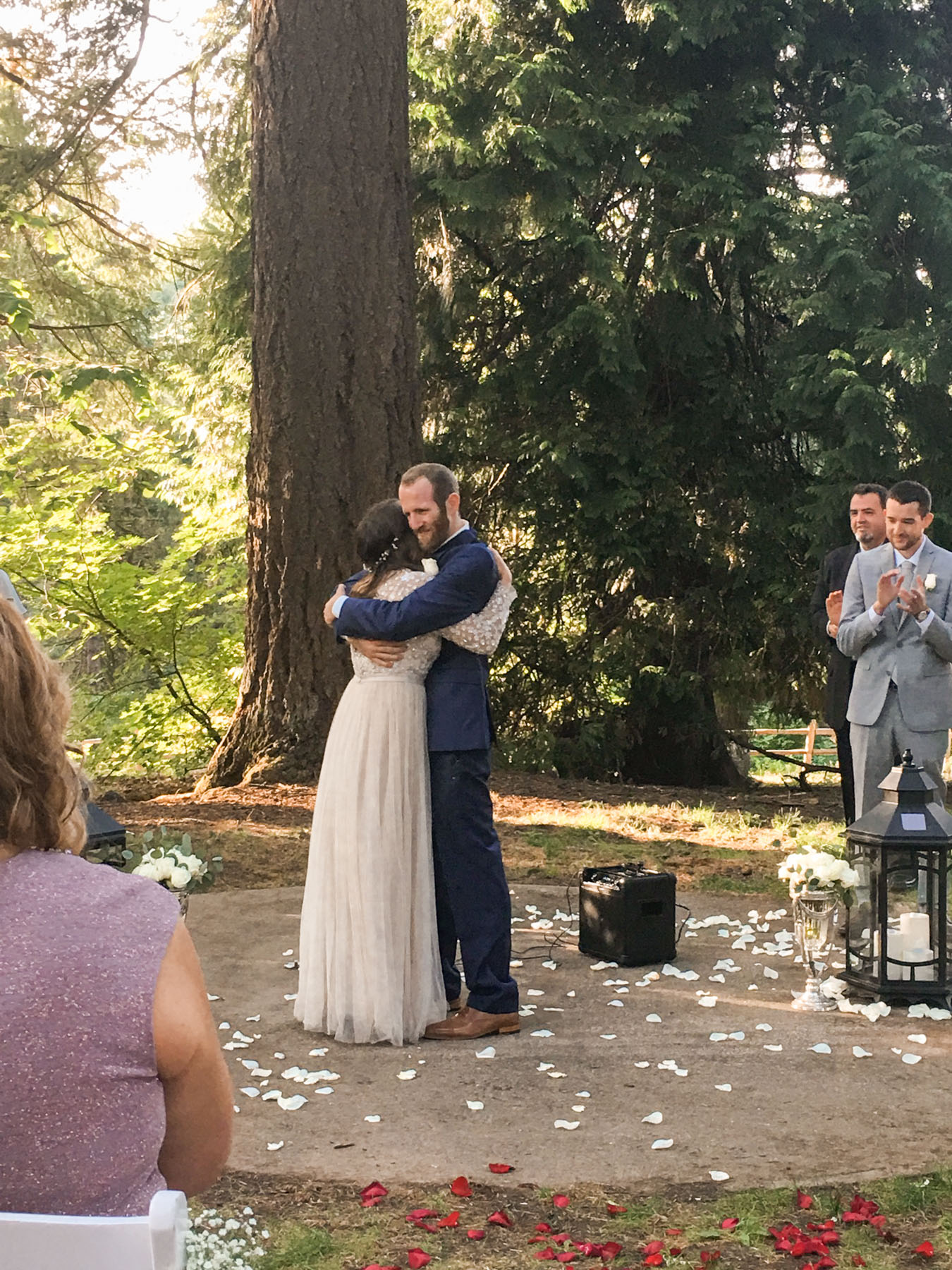 Hoyt Arboretum Stevens Pavilion Wedding