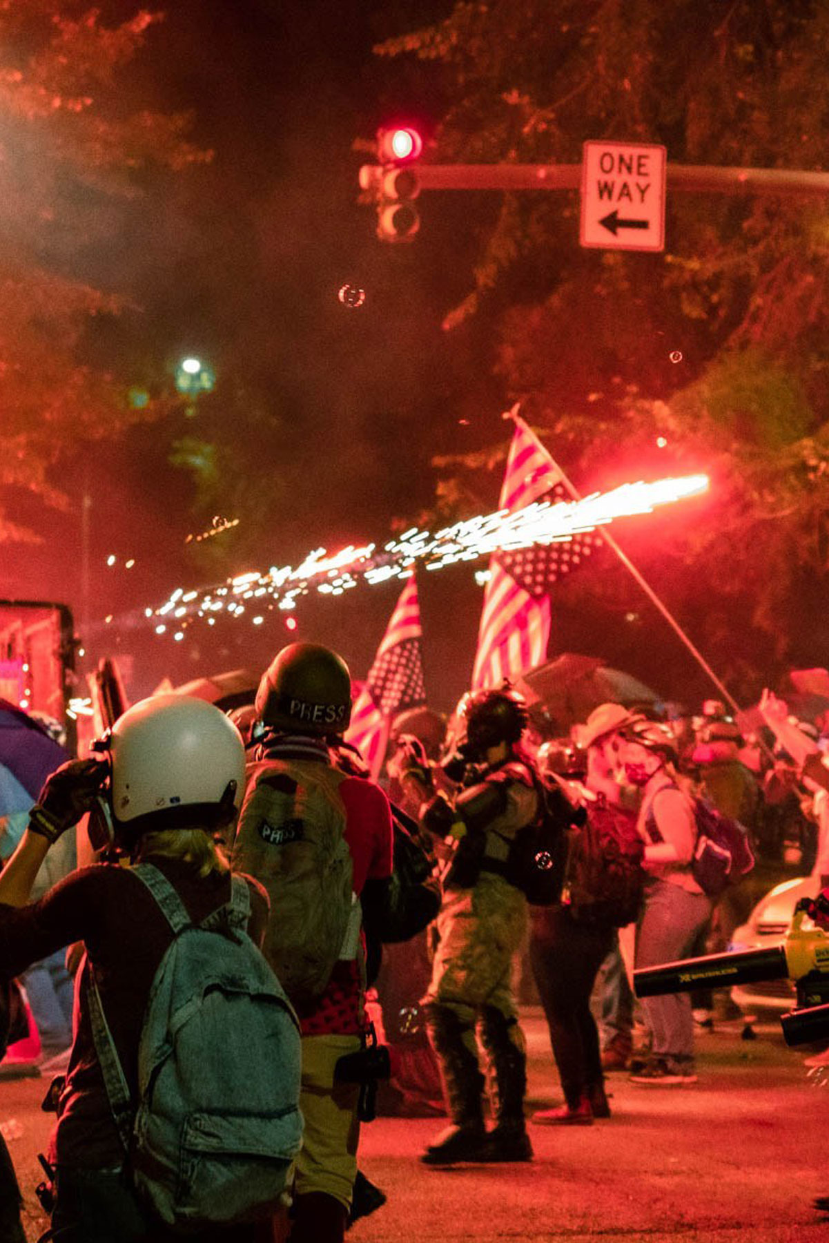 portland protests photos
