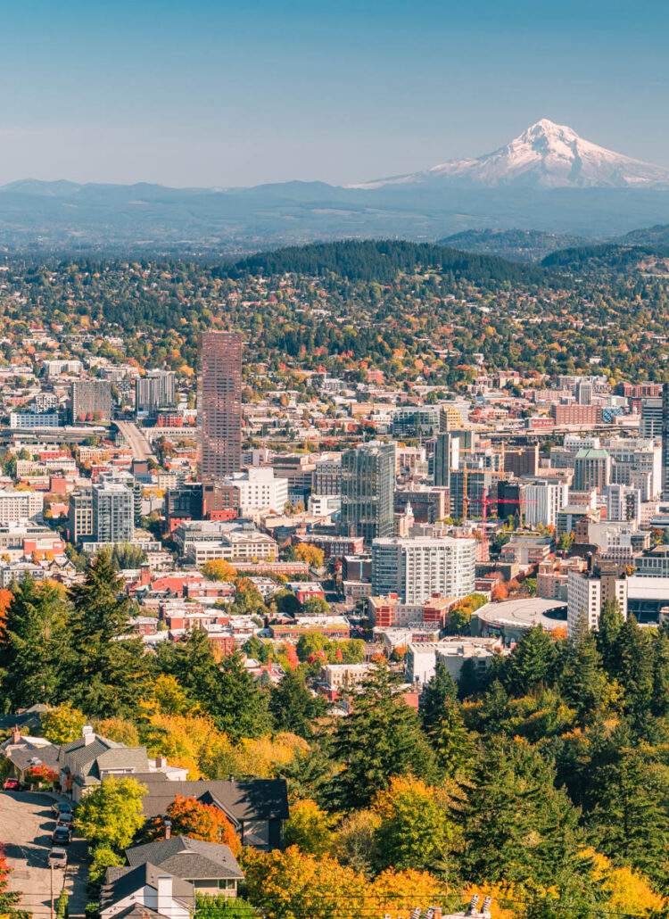 best fall color Portland