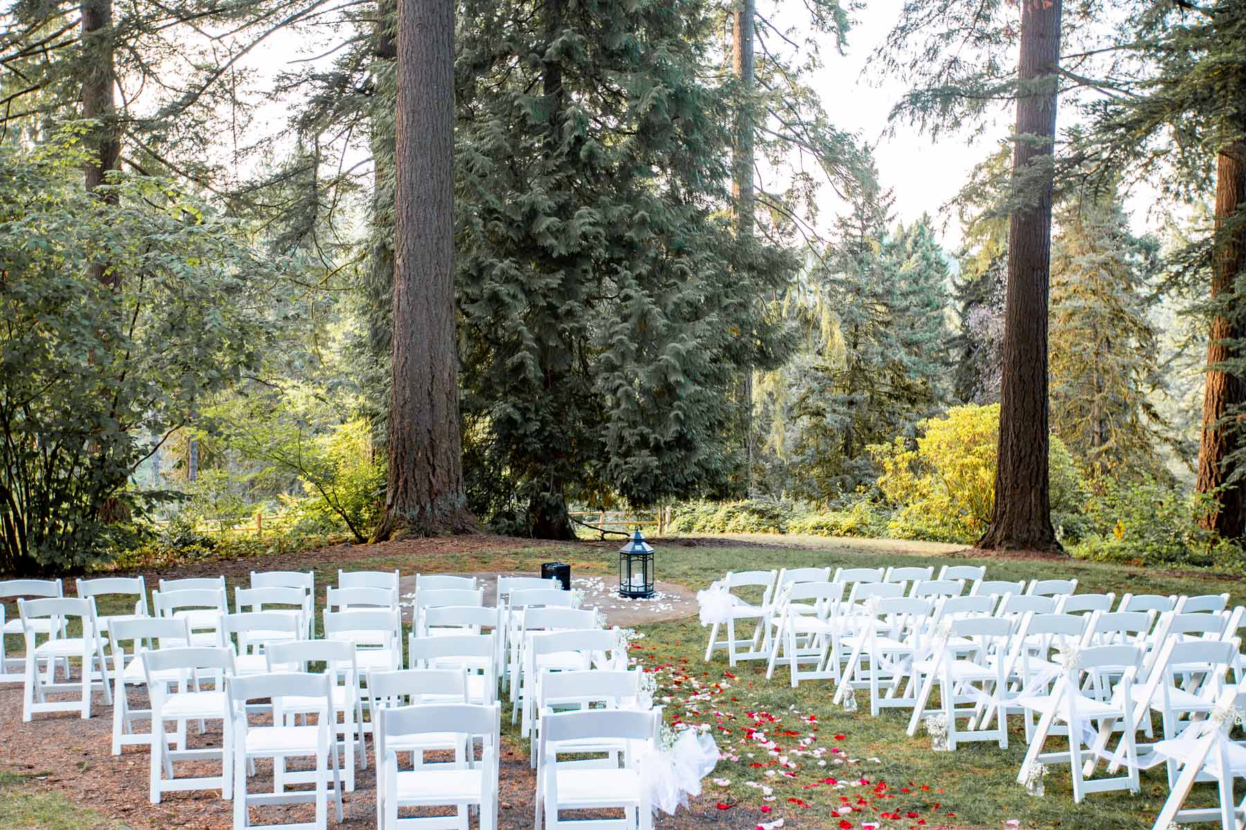 hoyt arboretum stevens pavilion wedding portland oregon