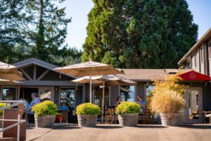 The Knudsen Vineyards patio