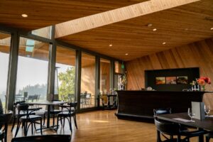The Sokol Blosser tasting room