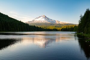 Mt. Hood over Trillium Lake