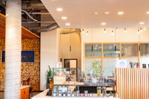 Inside Still Vibrato Coffee Roasting