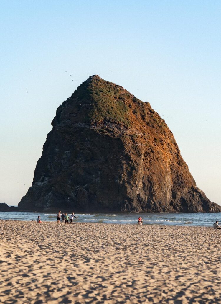 Haystack Rock at Cannon Beach