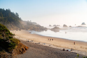 Indian Beach Oregon coast beaches