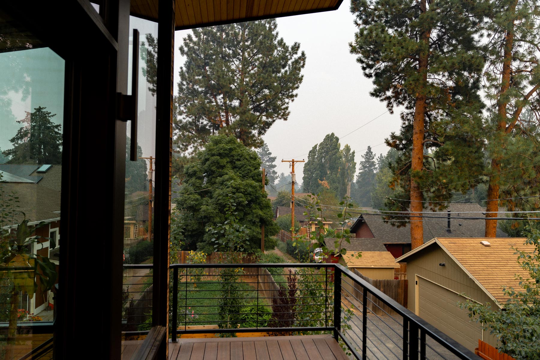 Wildfire smoke in Bend, disadvantages of living in Bend