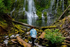 Proxy Falls, best waterfalls near Bend Oregon
