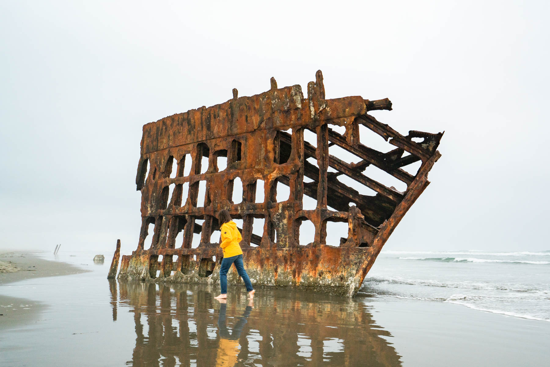 wreck of the peter iredale astoria oregon