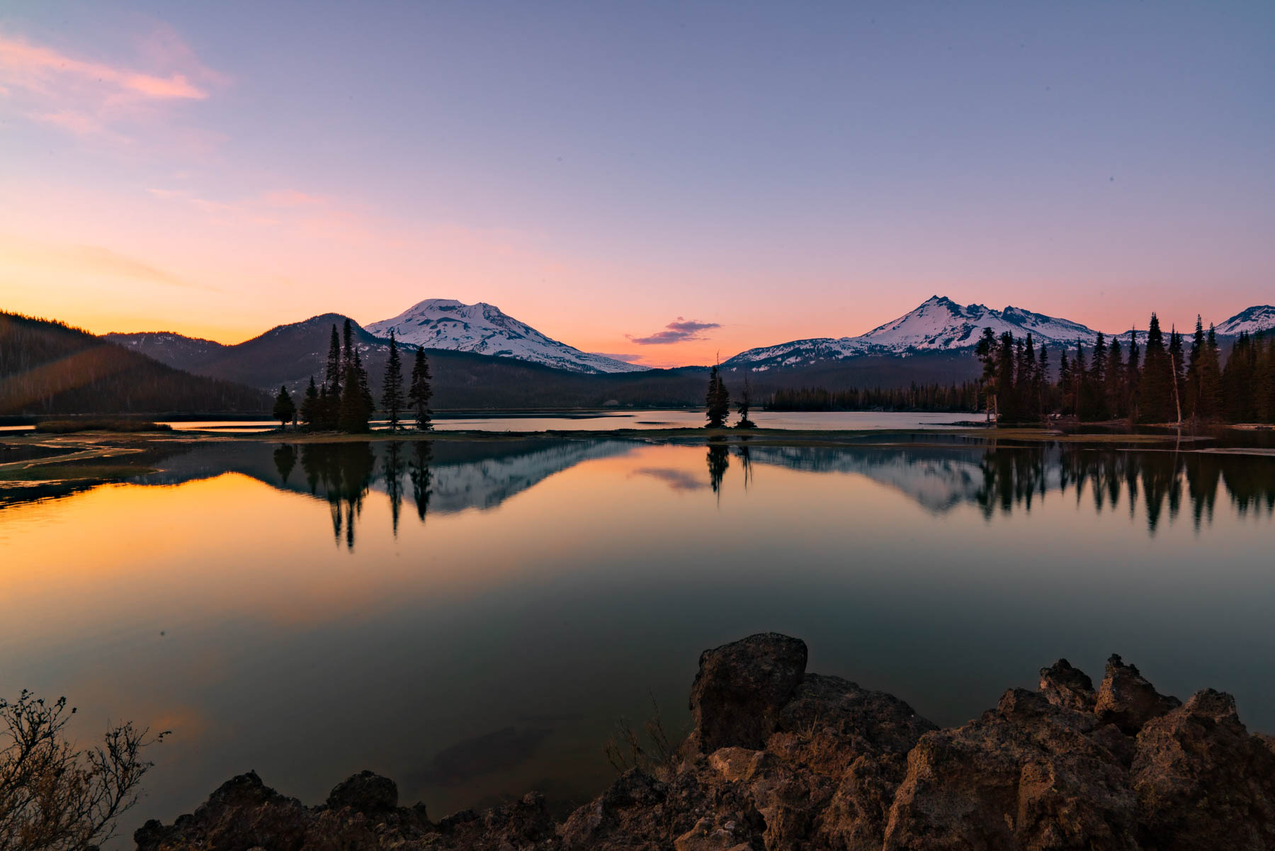 sparks lake bend, most beautiful places oregon
