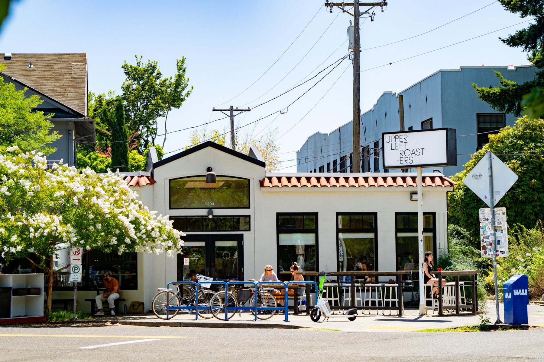 Upper Left Coffee in Ladd's Addition Portland